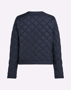 TOMMY HILFIGER G/BUTTON QUILTED REG LADY JACKET