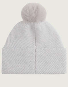 TOMMY HILFIGER POM POM BEANIE LUREX GP