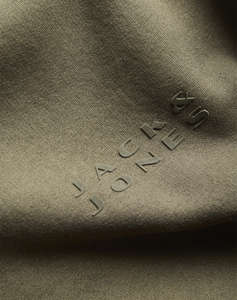 JACK&JONES JCOPOINT SWEAT BADGE CREW NECK BF