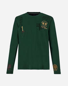 LA MARTINA BLUZA T-SHIRT MM MAN L/S T-SHIRT JERSEY