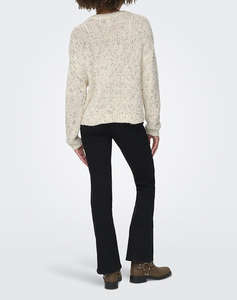 ONLY ONLWINTER LS SEQUINS O-NECK KNT