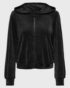 ONLY ONLREBEL L/S ZIP HOOD SWT