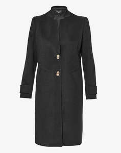 FOREL Palton cambrat cu croiala dreapta