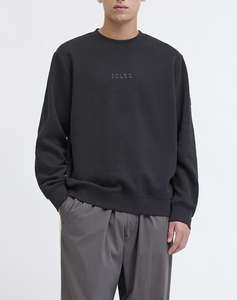 JACK&JONES JCOPOINT SWEAT BADGE CREW NECK BF