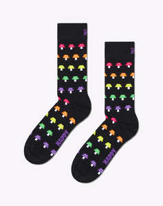 HAPPY SOCKS Mushroom Stripe Sock