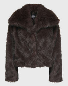 ONLY ONLDAWN FAUX FUR JACKET CC OTW