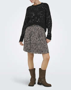 ONLY ONLALTA LS SEQUIN O-NECK KNT