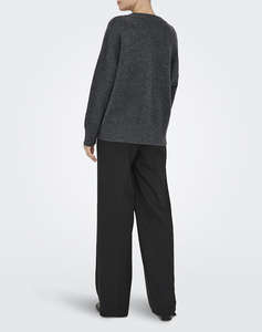 ONLY ONLMARI LS LOOSE V-NECK KNT