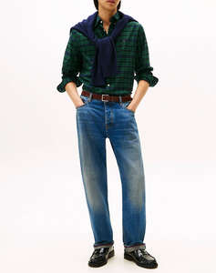 TOMMY HILFIGER MERCERIZED BLACKWATCH RF SHIRT