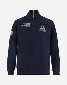 LA MARTINA BLUZA HANORAC ΜΜ MAN HALF ZIP SWEATSHIRT HEAVY