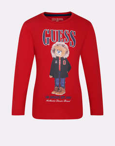 GUESS LS T-SHIRT BLUZA DE COPII BOY