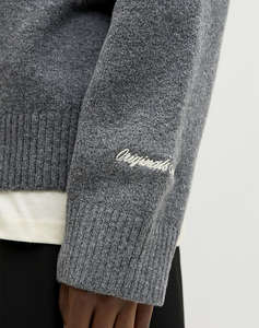 JACK&JONES JORNORREBRO KNIT HALF ZIP SN