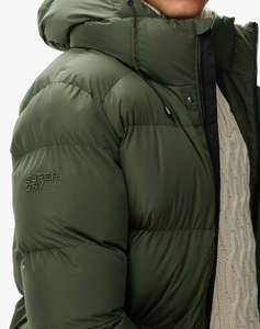 SUPERDRY D2 SDSW HOODED SPORTS PUFFER MID JKT GEACA DE BARBATI
