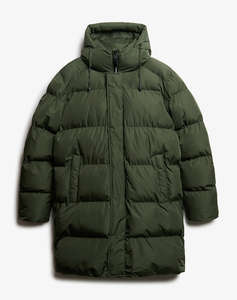 SUPERDRY D2 SDSW HOODED SPORTS PUFFER MID JKT GEACA DE BARBATI