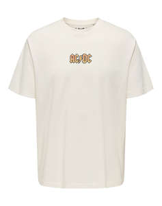 ONLY&SONS ONSACDC RLX SS LIC TEE