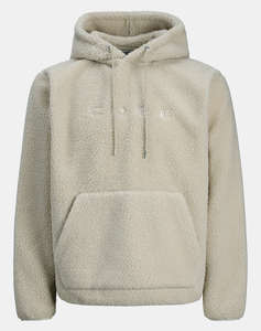 JACK&JONES JCOFLARE TEDDY SWEAT HOOD