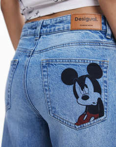 DESIGUAL DENIM_MINIMI PANTALONI DE DAMA