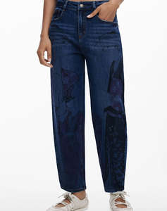 DESIGUAL DENIM_SAMURAI PANTALONI DE DAMA