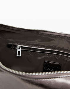 DESIGUAL BAG_HALF LOGO ZANTE DARK SILVER GEANTA DE DAMA