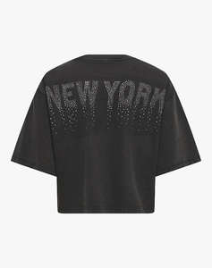 ONLY ONLJOS S/S O-NECK SHINE TOP BOX JRS