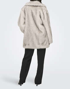 ONLY ONLDAWN LIFE FAUX FUR COAT CC OTW