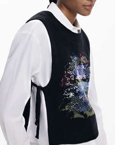 DESIGUAL CAM_CHALECO CAMASA DE DAMA