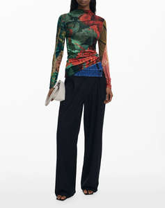 DESIGUAL JERS_TAPIZ_LACROI PULOVER DE DAMA