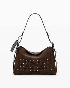 DESIGUAL BAG_NEW PATCH 2 CHOCO GEANTA DE DAMA