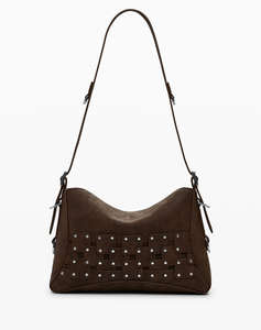 DESIGUAL BAG_NEW PATCH 2 CHOCO GEANTA DE DAMA