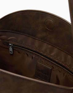 DESIGUAL BAG_NEW PATCH 2 CHOCO GEANTA DE DAMA