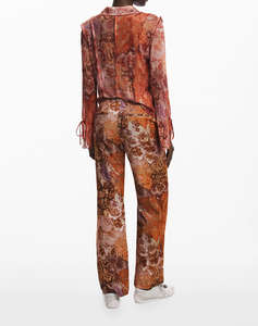 DESIGUAL PANT_ROMANTICA PANTALONI DE DAMA