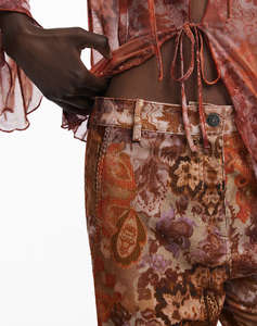 DESIGUAL PANT_ROMANTICA PANTALONI DE DAMA