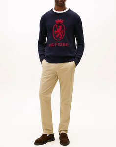 TOMMY HILFIGER GIFTING CREST CREW NECK