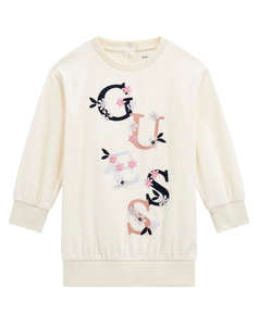 GUESS LS VELVET DRESS ROCHIE DE COPII GIRL