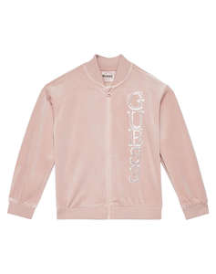 GUESS SET VELVET LS ACTIVE TOP+PANTS SET DE COPII GIRL