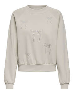 ONLY ONLCAMA L/S RHINESTONE O-NECK SWT