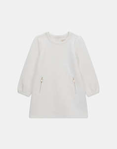 GUESS JACQUARD LS A LINE DRESS ROCHIE DE COPII GIRL