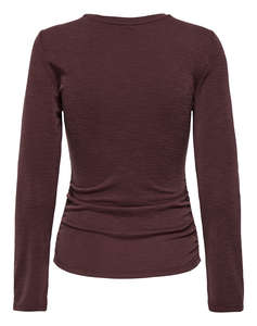 ONLY ONLFREE LIFE L/S SLUB RIB TOP JRS