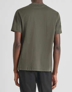 ANTONY MORATO MMKS02566FA100240 MIN OF 6 T-SHIRT REGULAR FIT IN JERSEY COTTON FABRIC WITH RUBBER REFLECTIVE TIGER PRINT BLUZA DE BARBATI