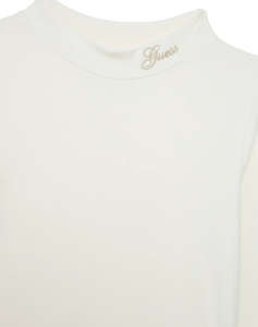 GUESS HIGH NECK LS T-SHIRT BLUZA DE COPII GIRL