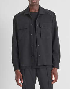 ANTONY MORATO MMSL00771FA150168 MIN OF 6 SHIRT REGULAR FIT IN INTERLOCK COTTON BLEND FABRIC WITH STRETCH VISCOSE BLEND FABRIC AS CONTRAST BLUZA DE BARBATI