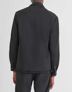 ANTONY MORATO MMSL00771FA150168 MIN OF 6 SHIRT REGULAR FIT IN INTERLOCK COTTON BLEND FABRIC WITH STRETCH VISCOSE BLEND FABRIC AS CONTRAST BLUZA DE BARBATI