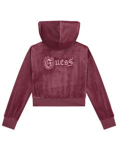 GUESS HOODED ACTIVE TOP WITH ZIP HANORAC DE COPII GIRL