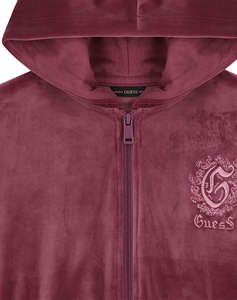 GUESS HOODED ACTIVE TOP WITH ZIP HANORAC DE COPII GIRL