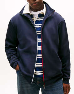 TOMMY HILFIGER BT-GLOBAL STRIPE ZIP THROUGH-B