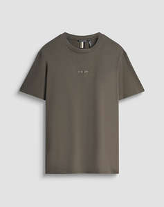 ANTONY MORATO MMKS02560FA100240 MIN OF 6 T-SHIRT RELAXED FIT IN JERSEY COTTON FABRIC WITH SPONGE EFFECT LOGO PRINT BLUZA DE BARBATI