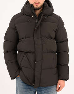 SUPERDRY D2 SDSW HOODED 5 BAFFLE SPORTS PUFFER GEACA DE BARBATI