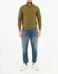 NAUTICA BLUZA TRICOTATA ΜΜ PERFORMANCE SOLID 1/4 ZIP (12GG)