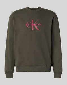 CALVIN KLEIN JEANS LS EU 350TERRY MONOLOGO CN SWTSH