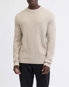 JJREBEL JREBBLAZE KNIT CREW NECK